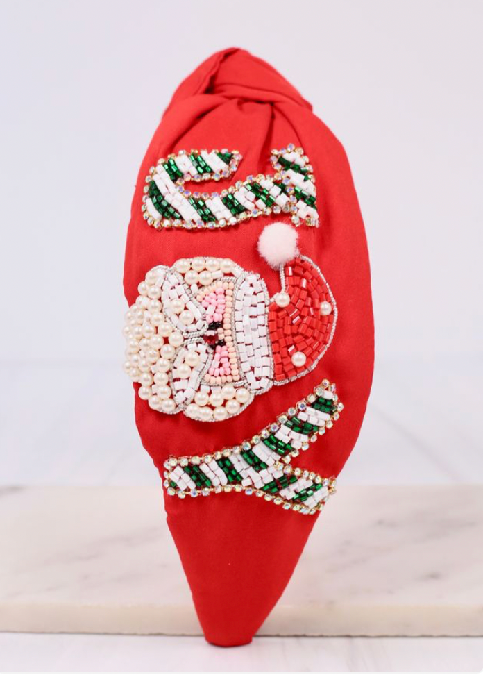 Christmas Joy Headband RED