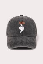 Load image into Gallery viewer, Halloween Spooky Cat Embroidered Baseball Cap
