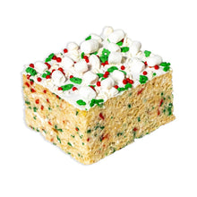 Load image into Gallery viewer, Jumbo Christmas Confetti Rice Krispie Treat
