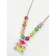 Load image into Gallery viewer, Kids Colorful Teddy Bear Beaded Necklace
