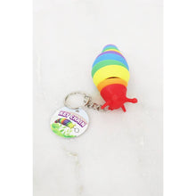 Load image into Gallery viewer, Fidget Slug Keychain
