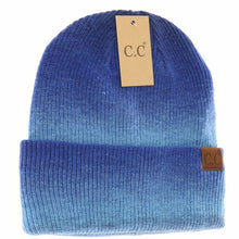 Load image into Gallery viewer, Unisex Ombre Cuffed C.C Beanie
