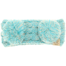 Load image into Gallery viewer, KIDS 🧸 Multi-tone Double Pom Fashion Headband
