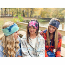 Load image into Gallery viewer, DOORBUSTER Tie Dye Fashion Headband with Rubber Patch
