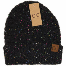 Load image into Gallery viewer, Confetti Boucle Knit Cuff Beanie
