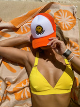 Load image into Gallery viewer, Take it Easy Smiley Face C.C Trucker Ball Cap TCB01
