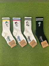 Load image into Gallery viewer, Peanuts Variety Snoopy 2Line Crew Ankle Socks
