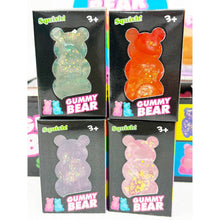 Load image into Gallery viewer, Glittered Gummy Bear Squishy Toy
