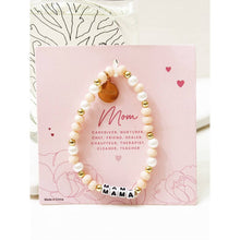 Load image into Gallery viewer, Mix Beads MAMA Inpirational Bracelet
