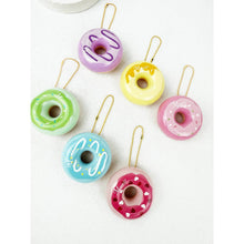 Load image into Gallery viewer, Donut Lip Gloss with Key Ring
