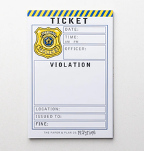 Load image into Gallery viewer, Kids Playtime Pad™ - Police Ticket Violation
