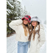 Load image into Gallery viewer, Buffalo Check Sherpa C.C Bucket Hat
