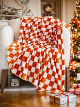 Load image into Gallery viewer, Checkerboard Printed Soft Throw Blanket 47*78 inch | 7 Color
