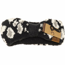 Load image into Gallery viewer, Leopard Boucle Knit Women's Fashion Headband
