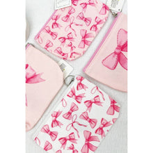Load image into Gallery viewer, Bow Design Printed Coin Purse

