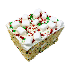 Load image into Gallery viewer, Jumbo Christmas Confetti Rice Krispie Treat
