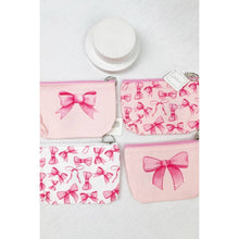 Load image into Gallery viewer, Bow Design Printed Coin Purse
