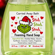 Load image into Gallery viewer, Stink Stank Stunk Foaming Hand Soap | Christmas Soap
