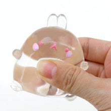Load image into Gallery viewer, Molang Clear Mochi Squishy Figure Fidget Toy
