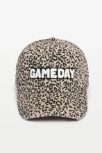 Load image into Gallery viewer, GAMEDAY Chenille Patch Leopard Baseball Cap
