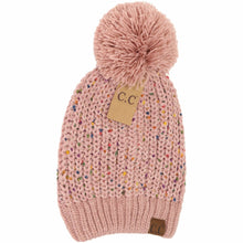 Load image into Gallery viewer, Chenille Confetti Pom Beanie
