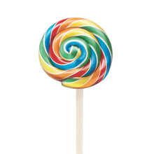 Load image into Gallery viewer, Handmade Lollipop - Rainbow Blast Fruit Punch - 1 oz
