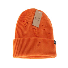 Load image into Gallery viewer, Unisex Distressed C.C. Beanie
