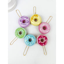 Load image into Gallery viewer, Donut Lip Gloss with Key Ring
