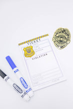 Load image into Gallery viewer, Kids Playtime Pad™ - Police Ticket Violation
