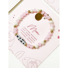 Load image into Gallery viewer, Mix Beads MAMA Inpirational Bracelet
