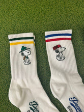 Load image into Gallery viewer, Peanuts Variety Snoopy 2Line Crew Ankle Socks
