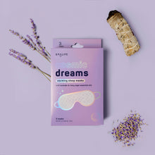 Load image into Gallery viewer, Cosmic Dreams Warming Sleep Masks, Spa Eye Masks - 3 Pk
