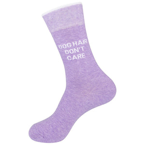Dog Hair Don't Care Socks