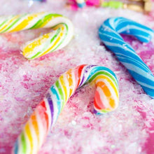 Load image into Gallery viewer, Rainbow Cherry Candy Canes

