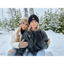 Load image into Gallery viewer, Fuzzy Lined Sherpa Cuffed C.C Beanie
