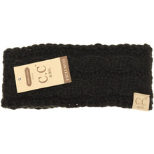 Load image into Gallery viewer, KIDS Solid Cable Knit CC Head Wrap - 3 COLORS!
