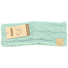 Load image into Gallery viewer, KIDS Solid Cable Knit CC Head Wrap - 3 COLORS!
