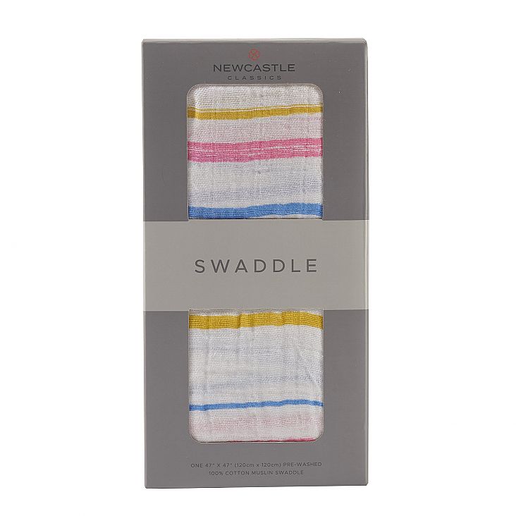 Spring/Summer Stripe Swaddle