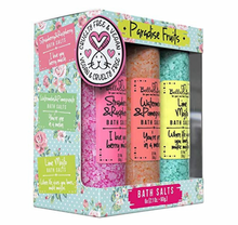 Load image into Gallery viewer, Paradise Fruits Bath Salts Set
