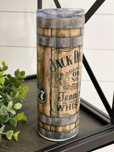 Jack Daniels 20 oz Skinny Tumbler