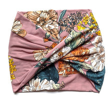 Load image into Gallery viewer, Mauve Floral Women's Wide Headband
