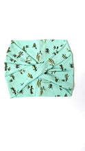 Load image into Gallery viewer, Mint Cactus Women's Wide Headband
