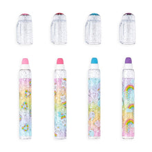 Load image into Gallery viewer, RAINBOW GLITTER GEM SCENTED ERASERS
