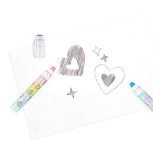 Load image into Gallery viewer, RAINBOW GLITTER GEM SCENTED ERASERS
