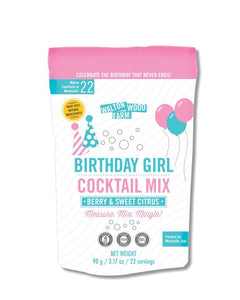 Drink Mix Birthday Girl - Berry and Sweet Citrus 4.5oz