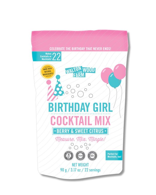 Drink Mix Birthday Girl - Berry and Sweet Citrus 4.5oz