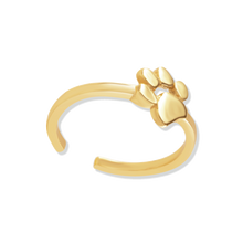 Load image into Gallery viewer, Pup Paw Adjustable Ring
