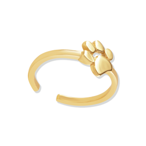 Pup Paw Adjustable Ring