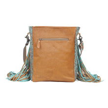 Load image into Gallery viewer, Connection Vibes Leather &amp; Hairon Bag
